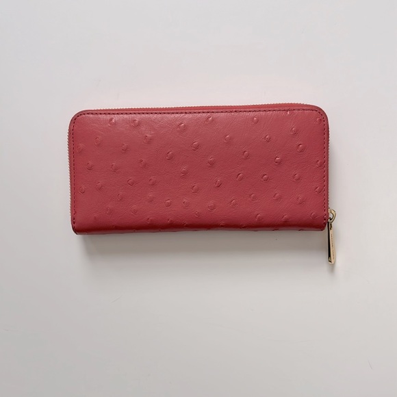 ✨Host Pick ✨ MICHAEL KORS | Pink Bedford Ostrich Long Wallet - Picture 2 of 7